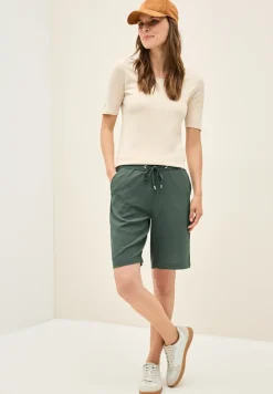 Korte broek met structuur