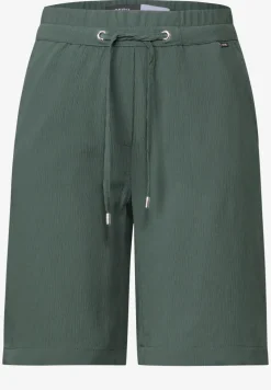 Korte broek met structuur