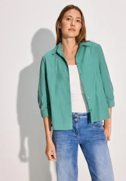 Korte corduroy blouse