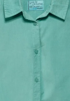 Korte corduroy blouse