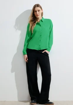 Korte shirtblouse
