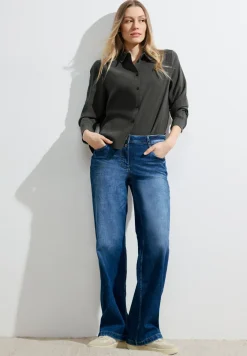Korte shirtblouse