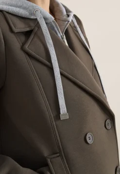 Korte trenchcoat