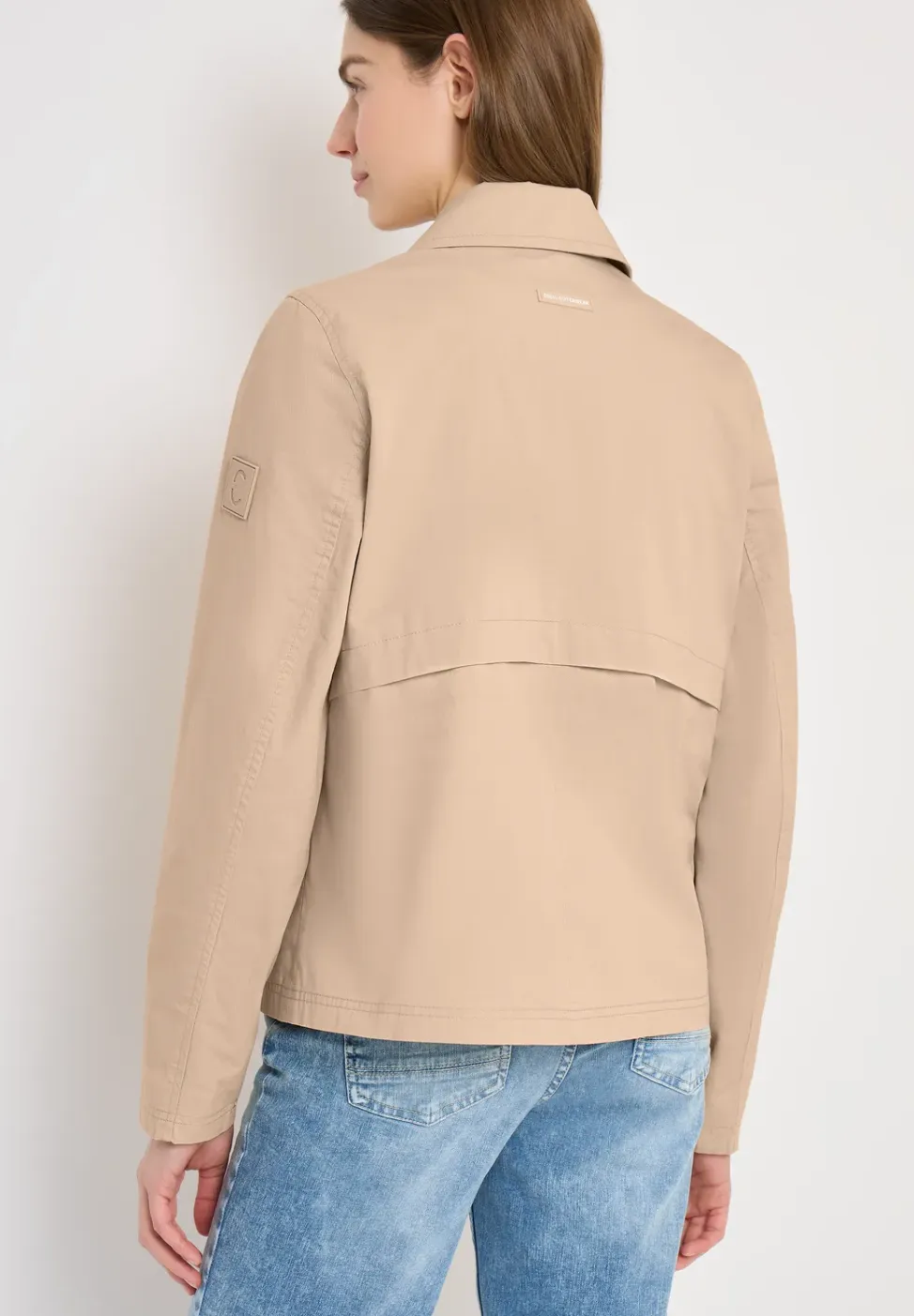 Korte trenchcoat