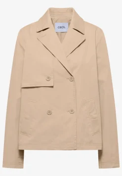 Korte trenchcoat