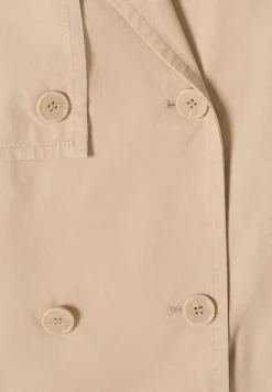 Korte trenchcoat