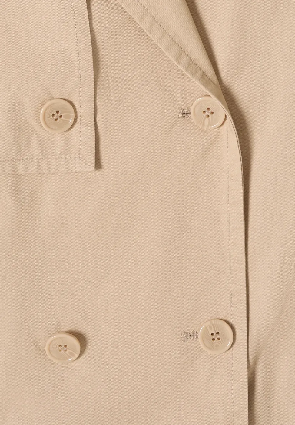 Korte trenchcoat