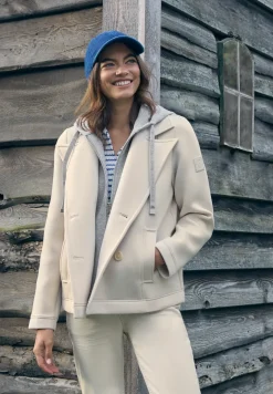 Korte trenchcoat