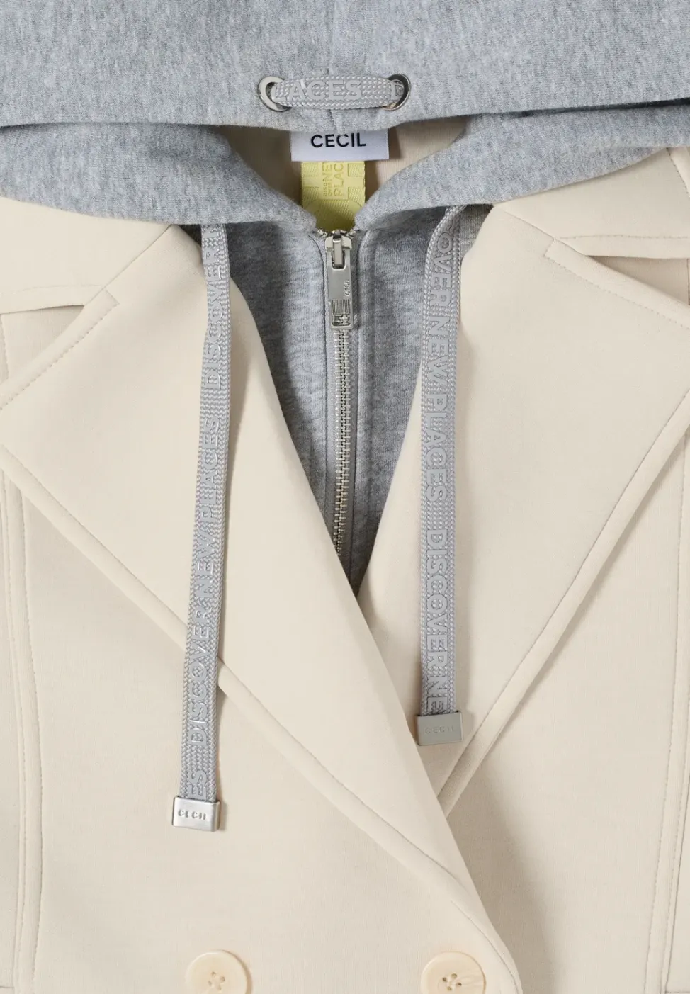 Korte trenchcoat