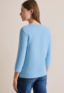 Kort gestructureerd shirt