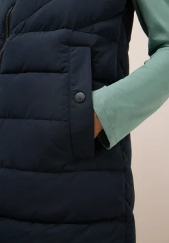 Lang gewatteerd vest