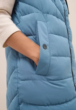 Lang gewatteerd vest