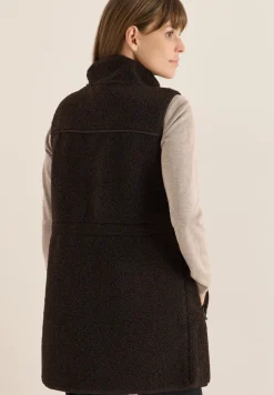 Lang teddy vest