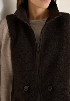 Lang teddy vest