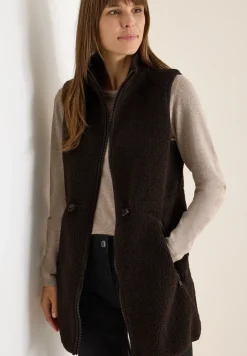 Lang teddy vest