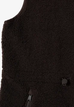 Lang teddy vest