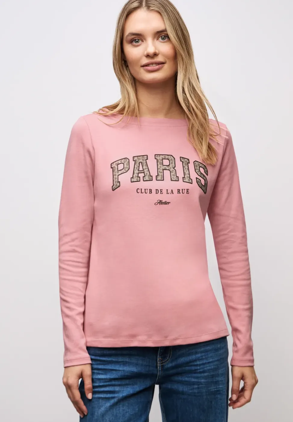 Langarmshirt mit Wording
