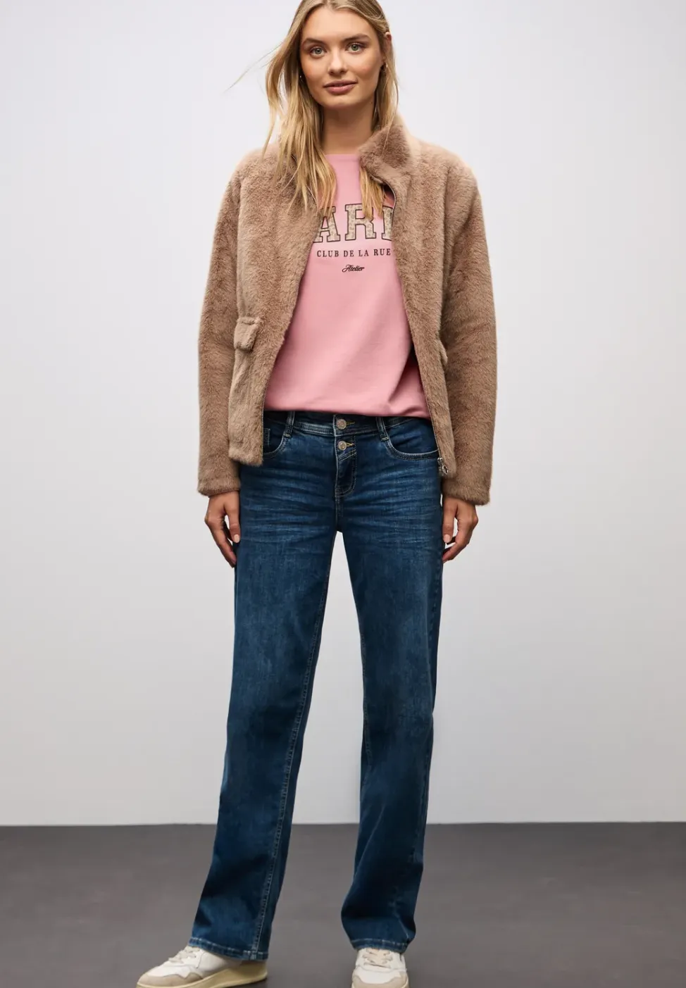 Langarmshirt mit Wording