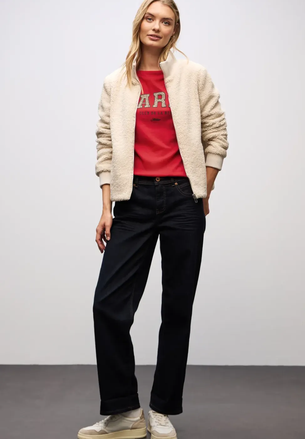 Langarmshirt mit Wording