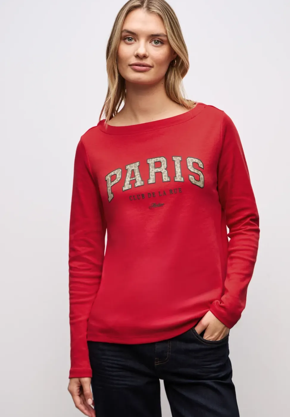 Langarmshirt mit Wording