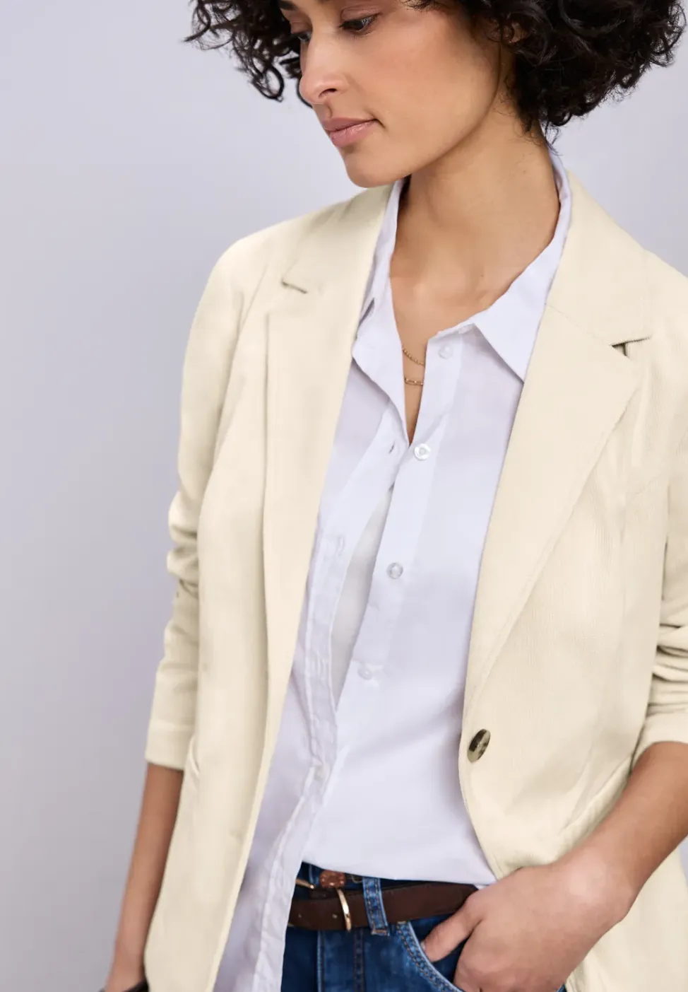 Lange blazer