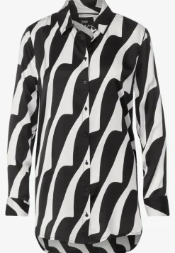 Lange blouse met print