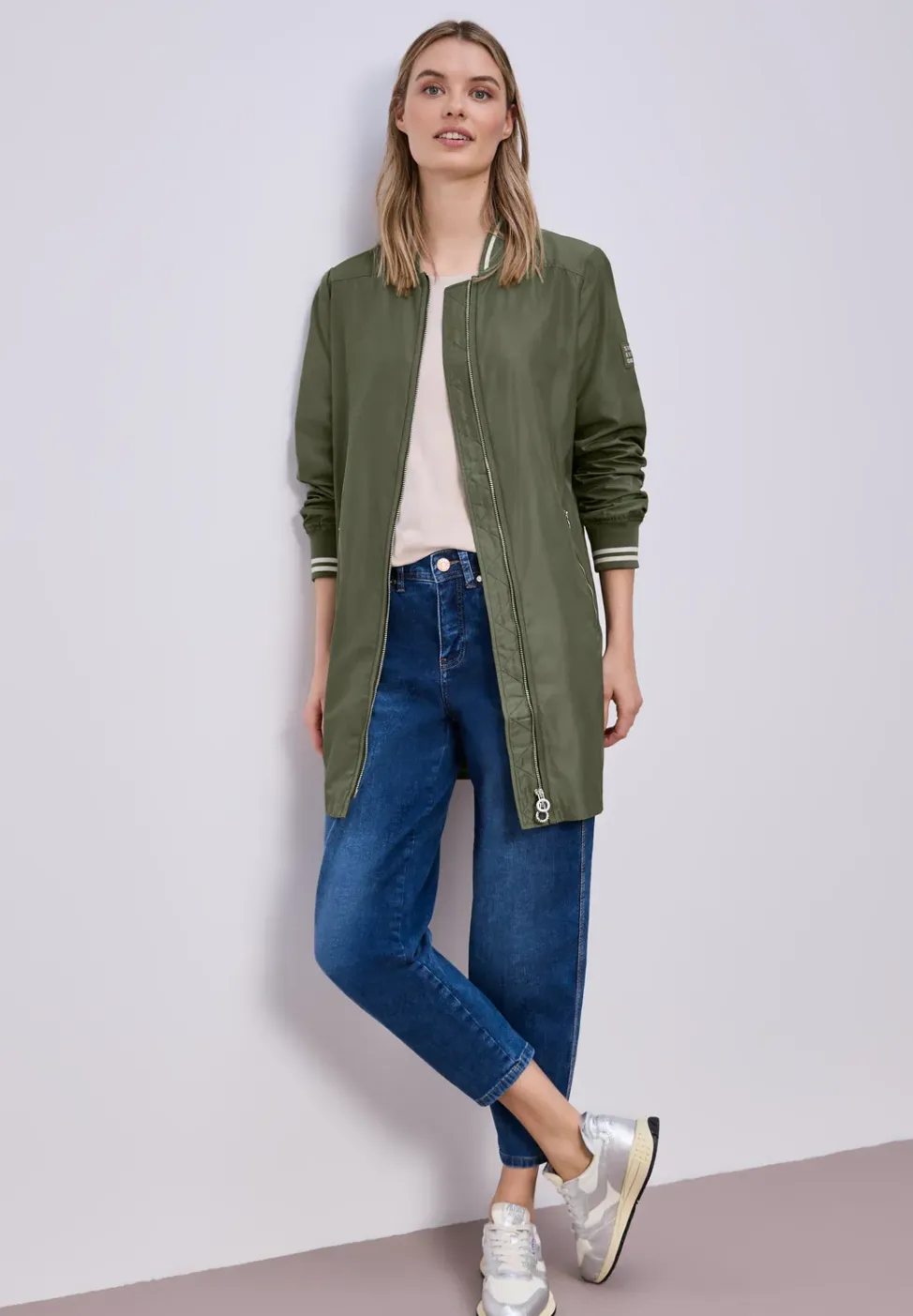 Lange blouson