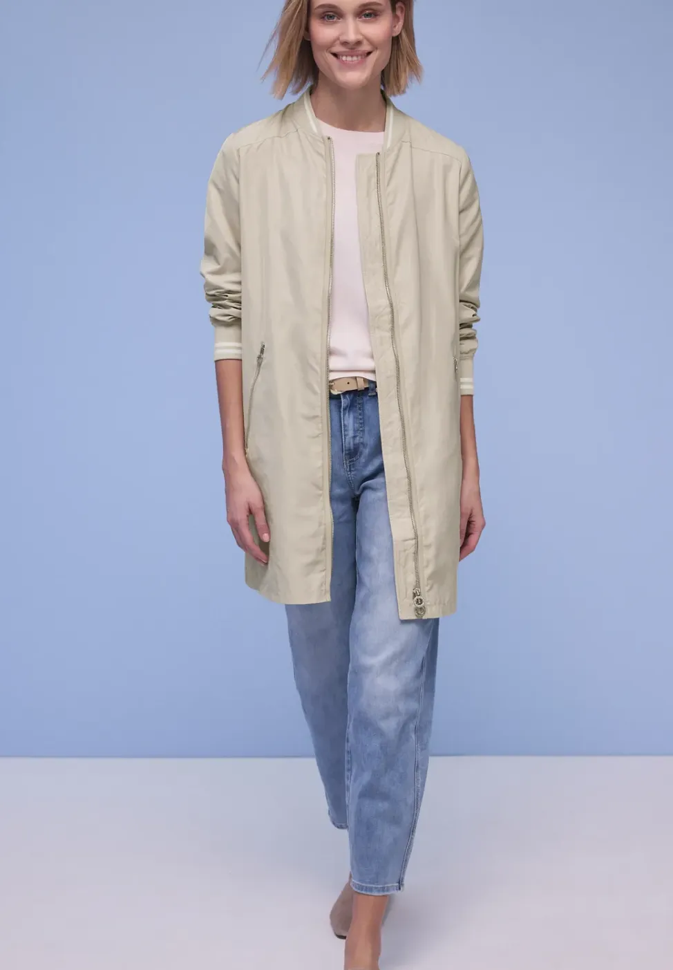 Lange blouson