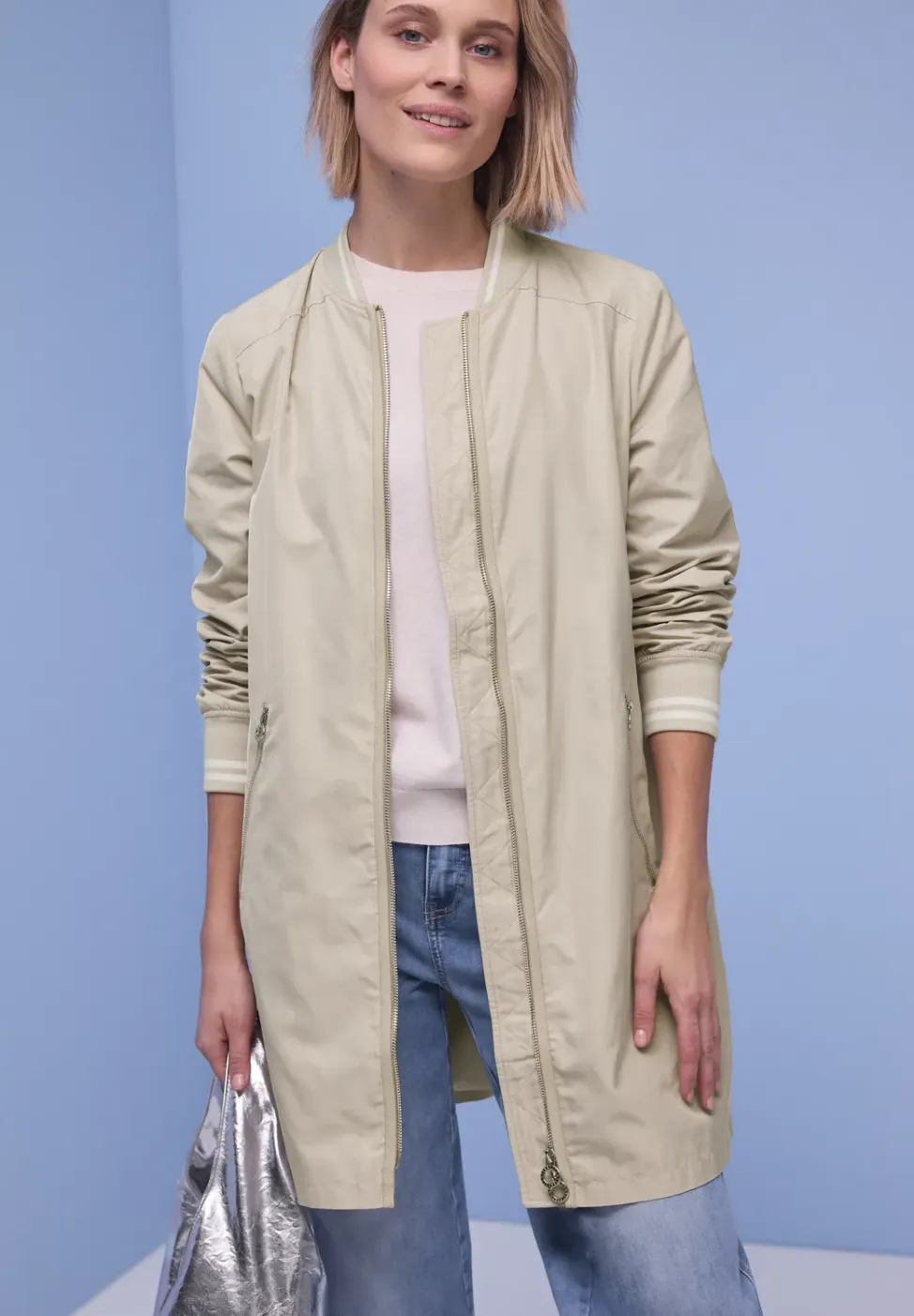Lange blouson