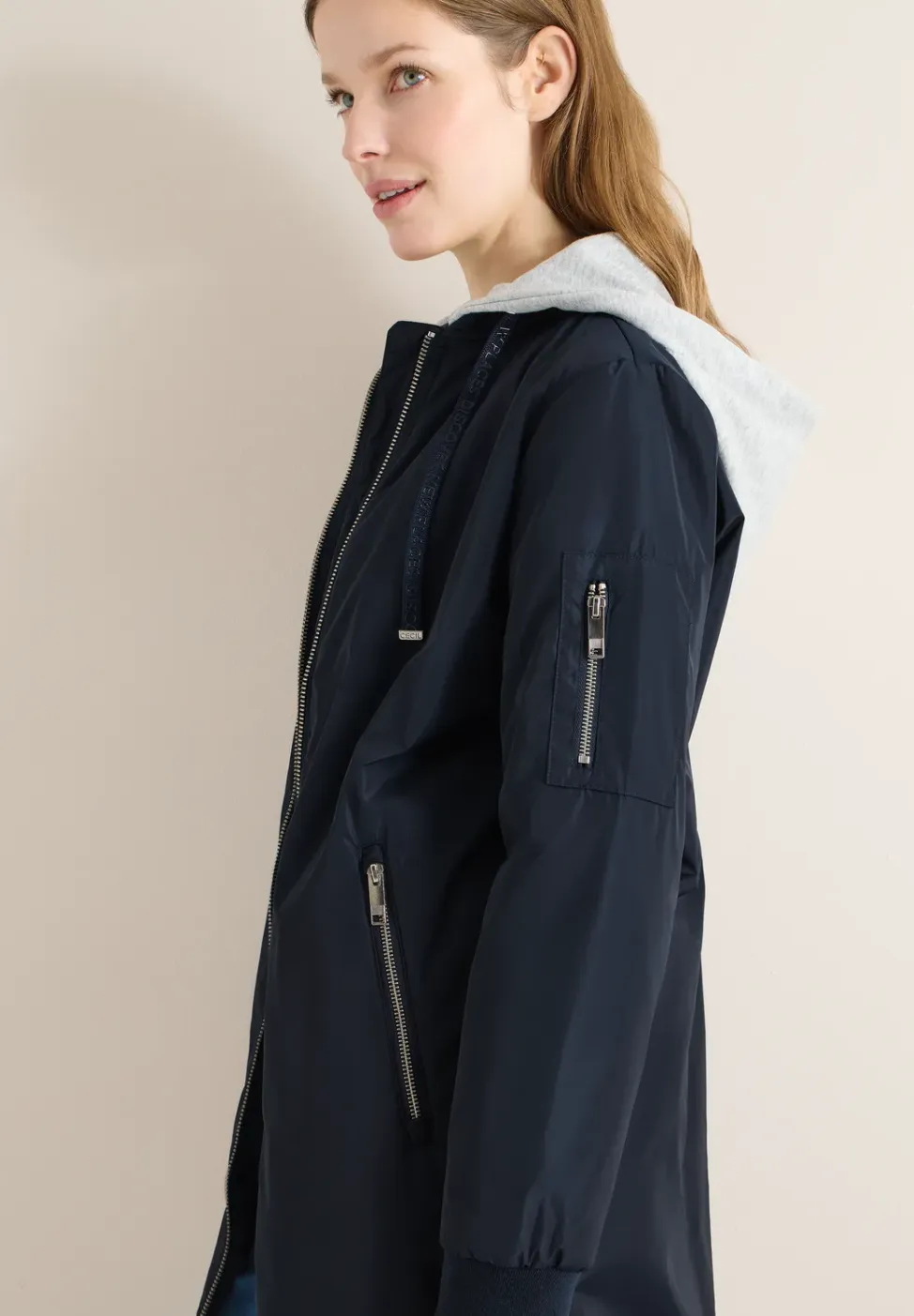 Lange blouson