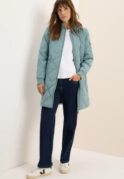 Lange gewatteerde blouson