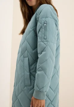Lange gewatteerde blouson