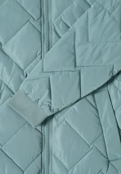 Lange gewatteerde blouson