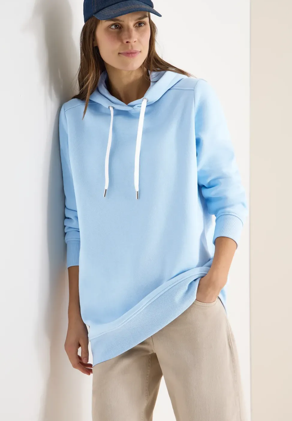Lange hoodie