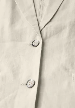 Lange linnen blazer