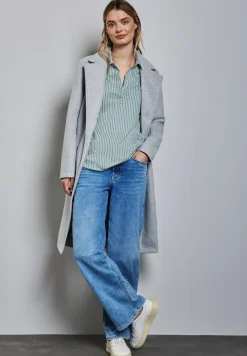 Lange zakelijke blouse