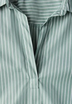 Lange zakelijke blouse