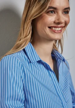 Lange zakelijke blouse