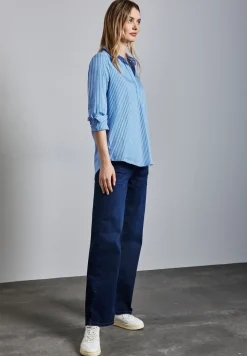 Lange zakelijke blouse