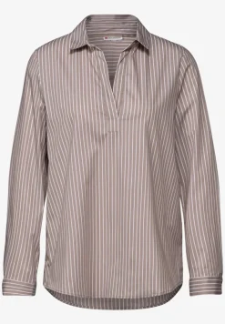 Lange zakelijke blouse