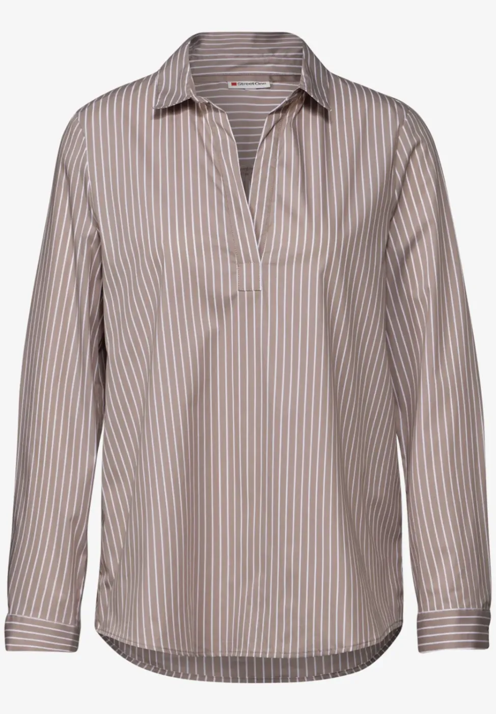 Lange zakelijke blouse