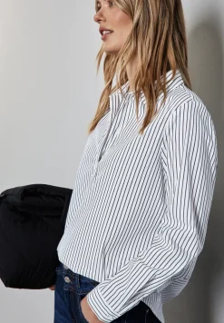 Lange zakelijke blouse