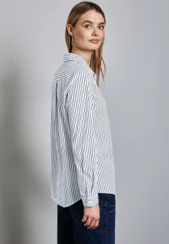 Lange zakelijke blouse