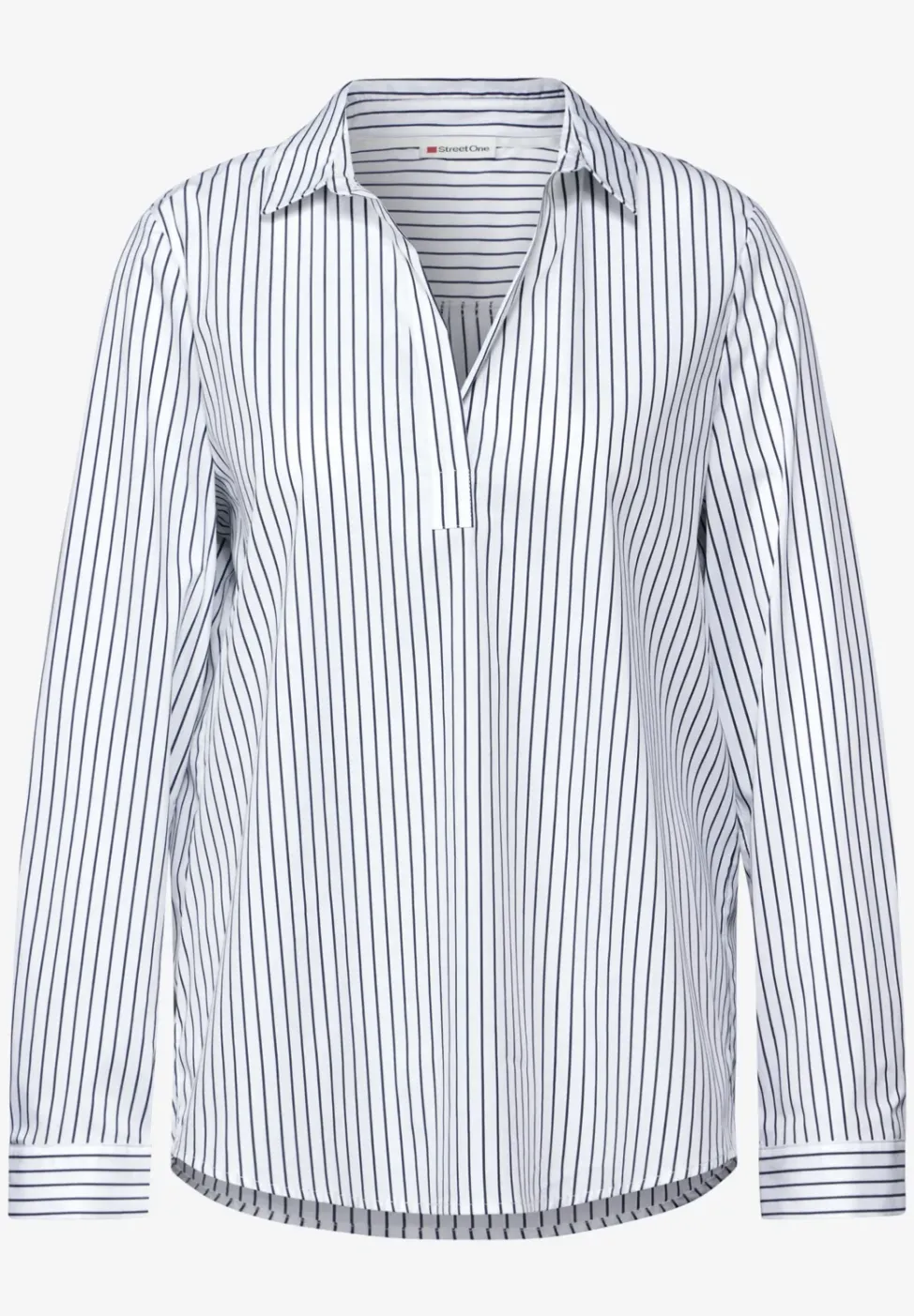 Lange zakelijke blouse