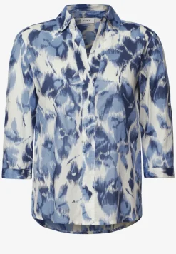 Lange blouse met patroon