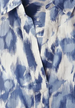 Lange blouse met patroon