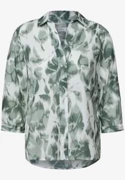 Lange blouse met patroon