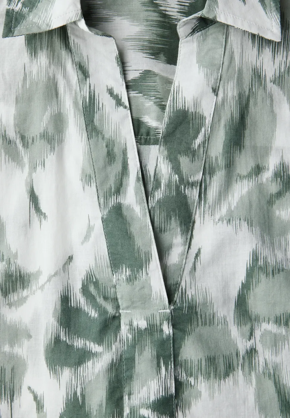Lange blouse met patroon
