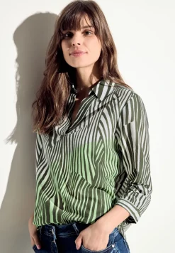 Lange blouse met strepen