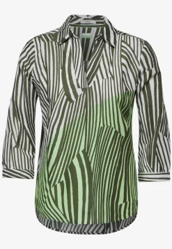 Lange blouse met strepen